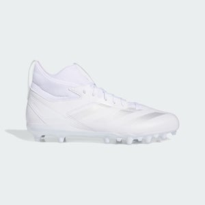 Adidas Adizero Impact.2 IF2512 Men's US 12 White Silver Football Cleats LR3201