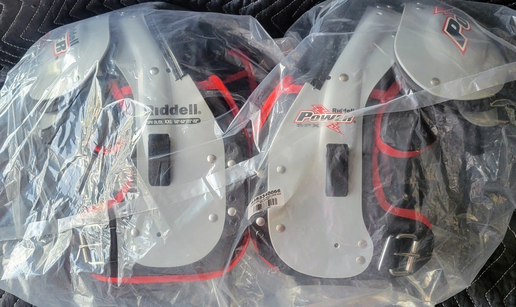 Large Adult Riddell Power SPX Shoulder Pads (New)