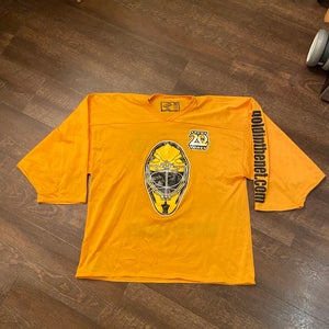 Gold Goalie Cut Vaughn 'Gold In The Net' Jersey - Large
