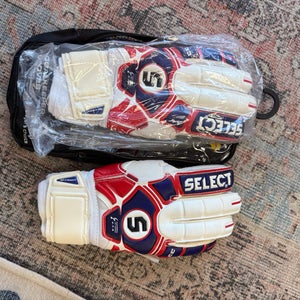 New - Select Sport 33 US Flag Soccer Goalkeeper Gloves