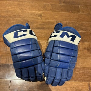 Pro Stock 14” CCM HG97XP Pro Player Gloves Leafs Holmberg