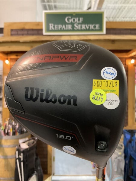 Used Wilson DYNAPWR 13 Driver Helium 5F2 Senior Flex Graphite Shaft MRH