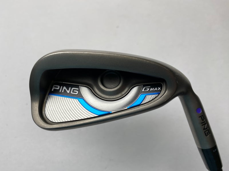 Ping Gmax Single 7 Iron Purple Dot 1.5* Flat TFC 80 i Light Graphite Mens RH
