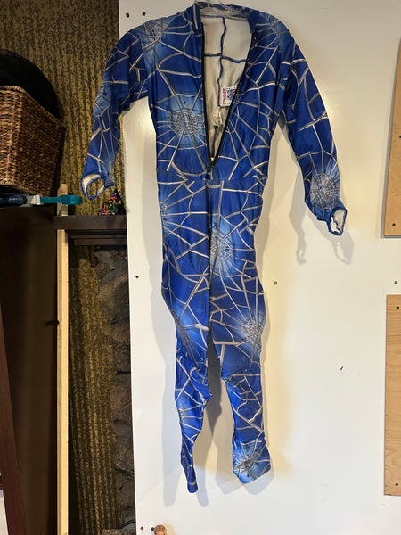Unisex Youth 14/16 Spyder Padded Racing Ski Suit (Used)