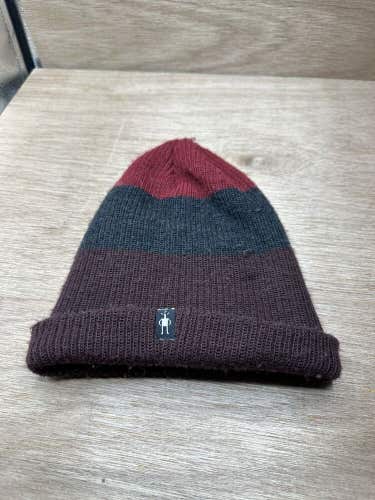 Smartwool 55/45 Merino Wool Polyester Ski Hat Beanie Knit