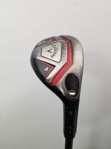 2015 CALLAWAY BIG BERTHA 4 HYBRID 22* STIFF FUJIKURA SPEEDER TR 85 39.5" FAIR