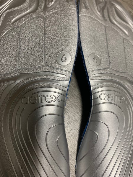 New Bauer Aetrex Skate Orthotic Hockey Insoles  SIZE 6  FIT B