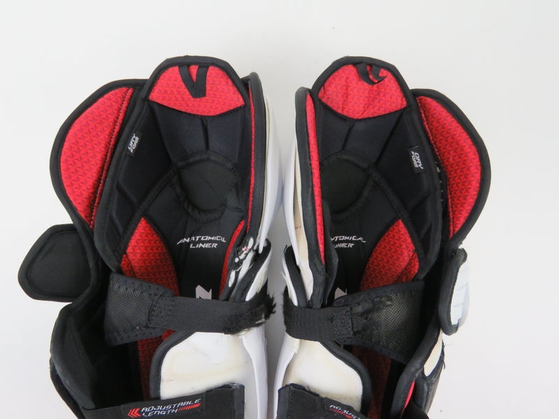 CCM JetSpeed FT4 PRO NHL Pro Stock Ice Hockey Player Shin Pads Protective Senior Size 14"
