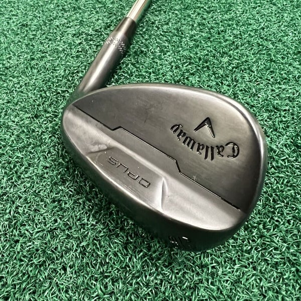 Callaway Opus Black 58-12 W Grind Lob Wedge LW MRH Dynamic Gold 115 MID Steel