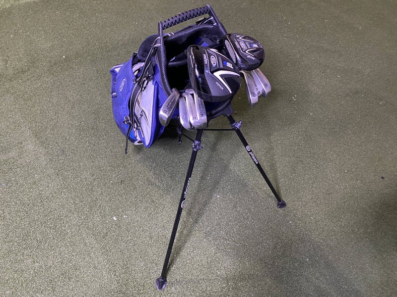 US Kids TS5 Tour Series Club Set Driver 3W 4H 5-PW SW TS5 57 Junior RH +bag