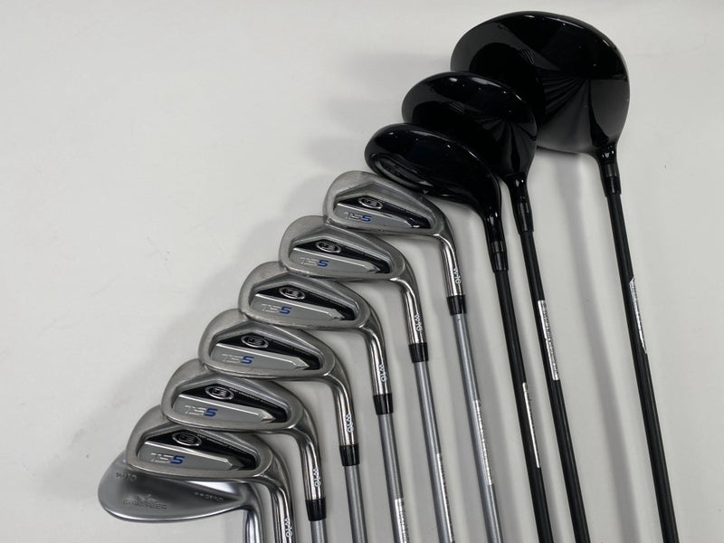US Kids TS5 Tour Series Club Set Driver 3W 4H 5-PW SW TS5 57 Junior RH +bag