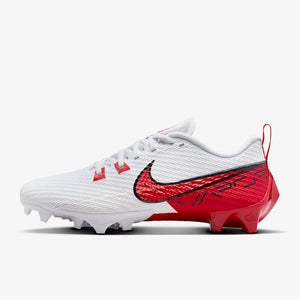 Nike Vapor Edge Speed 360 2 FQ4045-102 Men 10.5 White Red Football Cleats LR3317