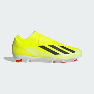 Adidas X Crazyfast League IG0605 Men's Yellow Firm Ground Football Cleats LR3604