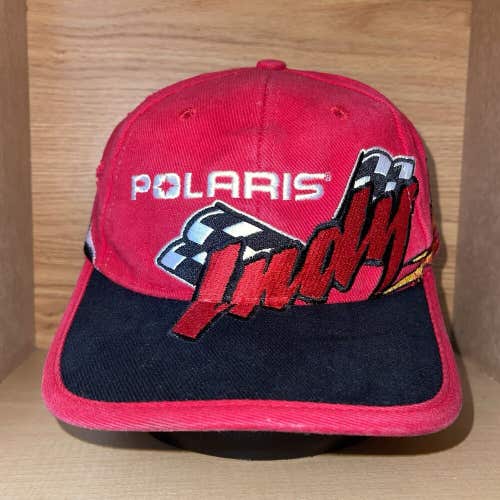 Vintage Polaris Indy 700 Strapback Cap Hat