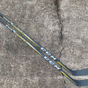 2 Pack CCM Super Tacks 2.0 Pro Stock Hockey Stick Grip 90 Flex P90M Left 49782
