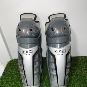 Senior CCM 16" 2.0 (Used) Hockey Shin Pads