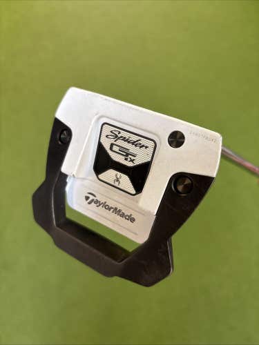 Used RH TaylorMade Spider GTX White 35 Mallet Putter