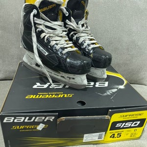 Bauer Supreme S150 Hockey Skates Regular Width Size 4.5 (Used)