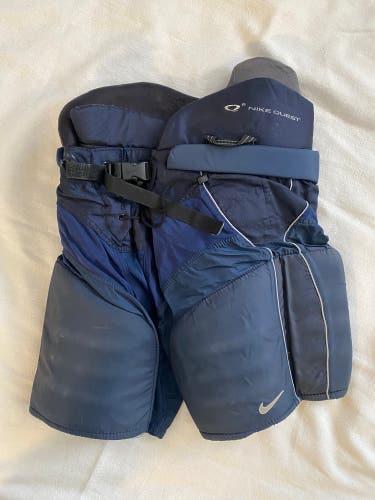 Nike Quest 2 Hockey Pants…Adult Small, Navy