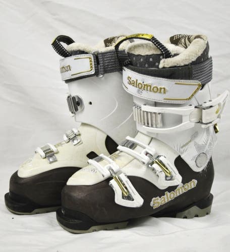 SALOMON QUEST ACCESS 60 SKI BOOTS WOMEN SIZE 23.5/ 6.5