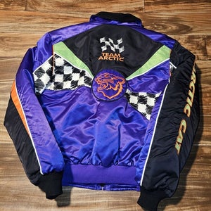 Vintage 1990s Arctic Cat 2 In 1 Snowmobile Winter Jacket Womens LT Mens Sz M/L