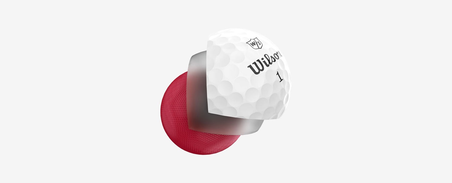 Wilson Staff Triad Golf Balls (WHITE, 12pk) NEW