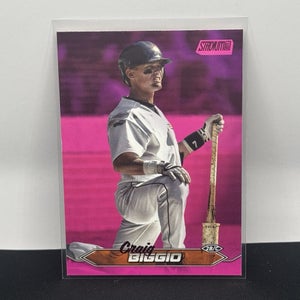 Craig Biggio Houston Astros 2024 Topps Stadium Club Pink Base Parallel #135