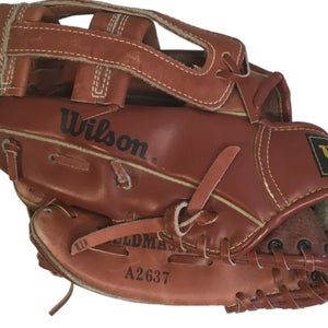Wilson Left Hand Throw Infield Fieldmaster Baseball Glove 11.5" (Used)