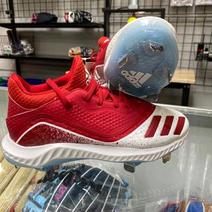 Red Kid's Size M 5.0 (W 6.0) Adidas (New)