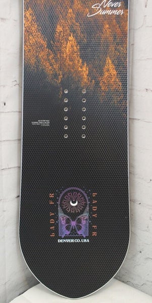 Never Summer Fusion Triple Lady FR Women's Snowboard 147 cm Directional New 2025