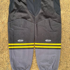 AK Edge Style Pro Stock Hockey Socks Black Iowa Heartlanders 51741