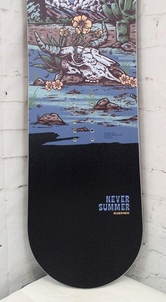 Never Summer Women's Harpoon Snowboard 148 cm, All Mountain