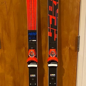 Men's 2023 Rossignol 193 cm Racing Hero FIS GS Pro With Bindings Max Din 15 (New)