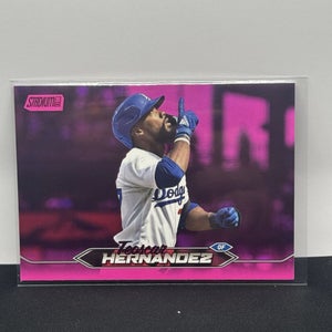 Teoscar Hernandez LA Dodgers 2024 Topps Stadium Club Pink Base Parallel #272