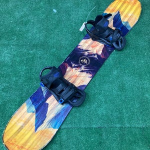 Jones Twin Sister Snowboard With Bindings 146 (Used)