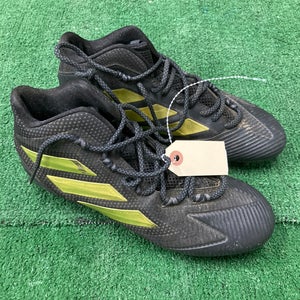 Men's Size M 9.5 (W 10.5) Adult Adidas Mid Top Footwear Molded Cleats (Used)