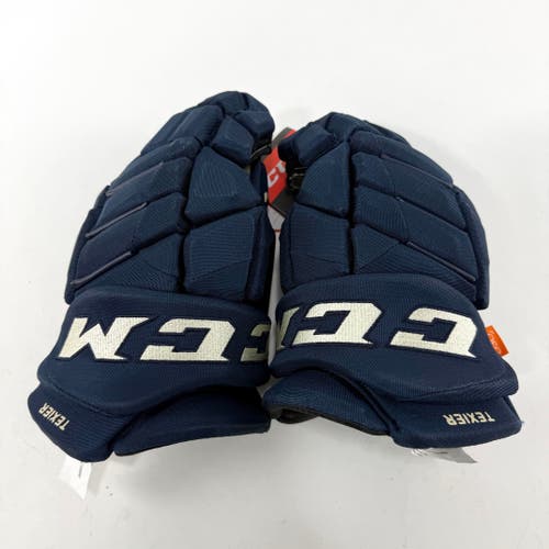 New Navy CCM Jetspeed Pro Gloves | 14" | Columbus Third | Texier