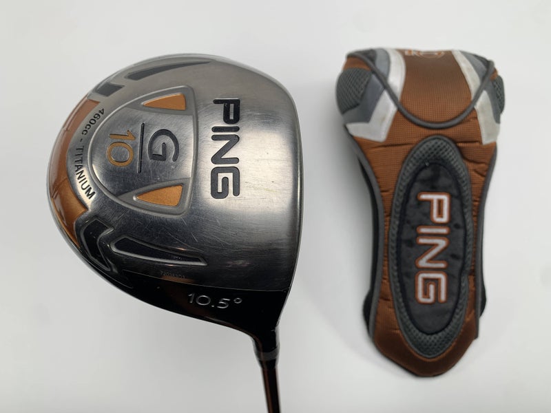 Ping G10 Driver 10.5* TFC 129 D Soft Regular Senior Graphite Mens RH HC