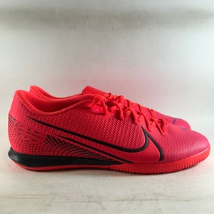 Nike Men’s Vapor 13 Academy Indoor Soccer Shoes Red Size 13 AT7993-606