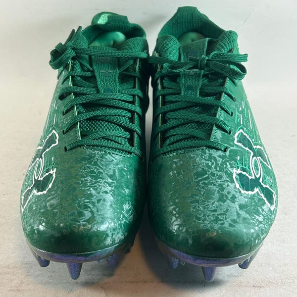 Under Armour Blur Smoke Suede 2.0 MC Football Cleats Green  display picture 1