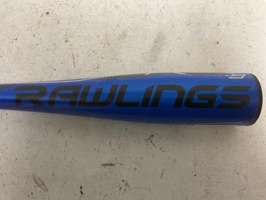 Used Rawlings Rx9 Usdrx9 Usa 2 5 8 Baseball Bat Black And Navy Blue 27" 11855-s000178639