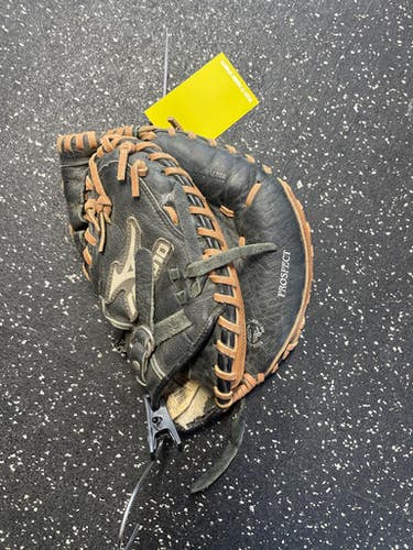 Used Mizuno Power Close 32.5 Bb Sb Catchers Rh Throw Brown And Black 32 1 2" 11831-s000025585