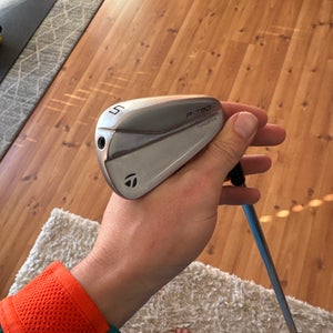 2021 TaylorMade 5 Iron Right Handed P790 Stiff Flex Steel Shaft (Used)
