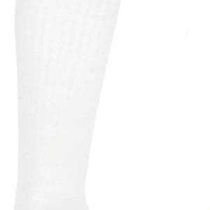 Xara Youth Unisex 3039 League OSFA White Acrylic Nylon Soccer Socks New