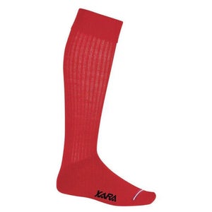 Xara Youth Unisex 3039 League OSFA Scarlet Red Acrylic Nylon Soccer Socks New