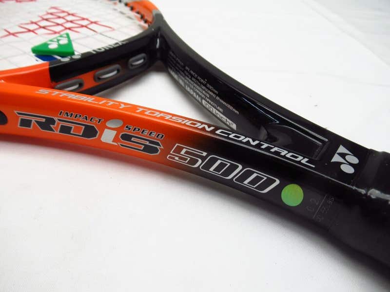 YONEX RDiS 500 MIDPLUS TENNIS RACQUET (4 1/4) NEW GRIP. JAPAN