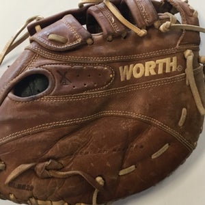 Worth Left Hand Throw First Base CFBMX Baseball Glove 12.5" (Used)