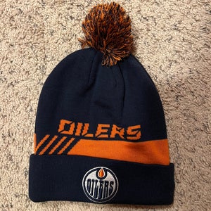 New Blue Fanatics Edmonton Oilers Beanie