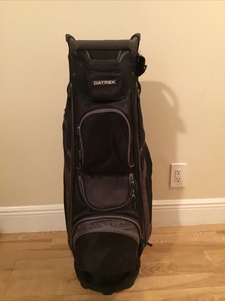 Datrek DG-Lite II Cart Golf Bag with 15-way Dividers & Rain Cover