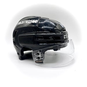 CCM Super Tacks X - Used Pro Stock Hockey Helmet (Black)